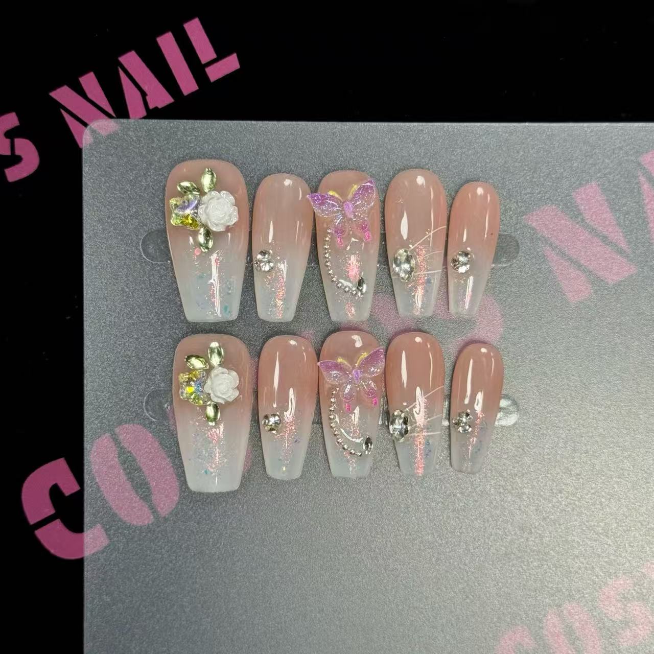 Butterfly's Floral Love